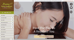 Desktop Screenshot of hwangwellness.com
